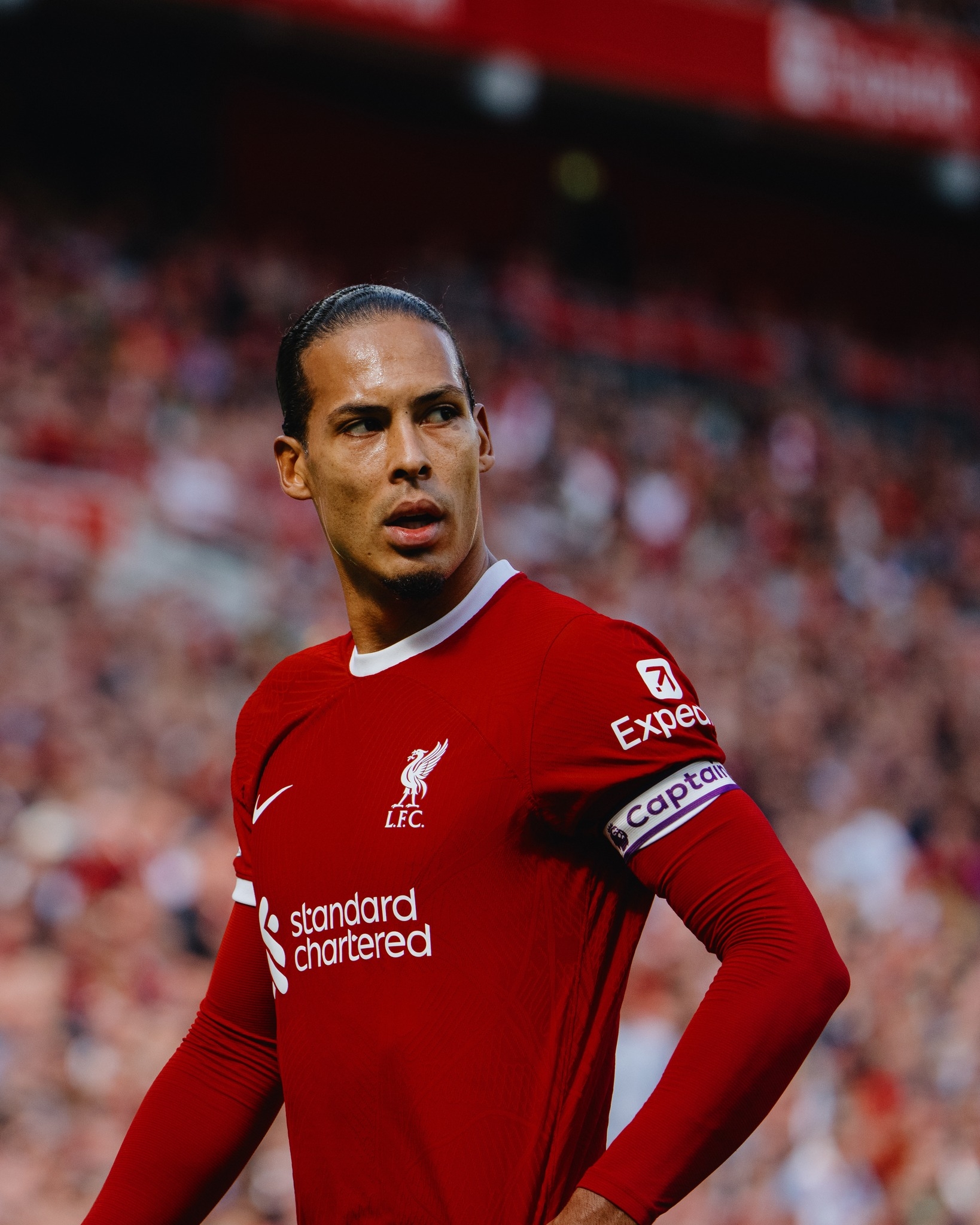 VIRGIL VAN DIJK フィルジル ファン ダイク 腕章 直筆サイン